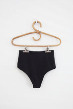 Load image into Gallery viewer, Classic High Waisted Bottom - Black Ribbed