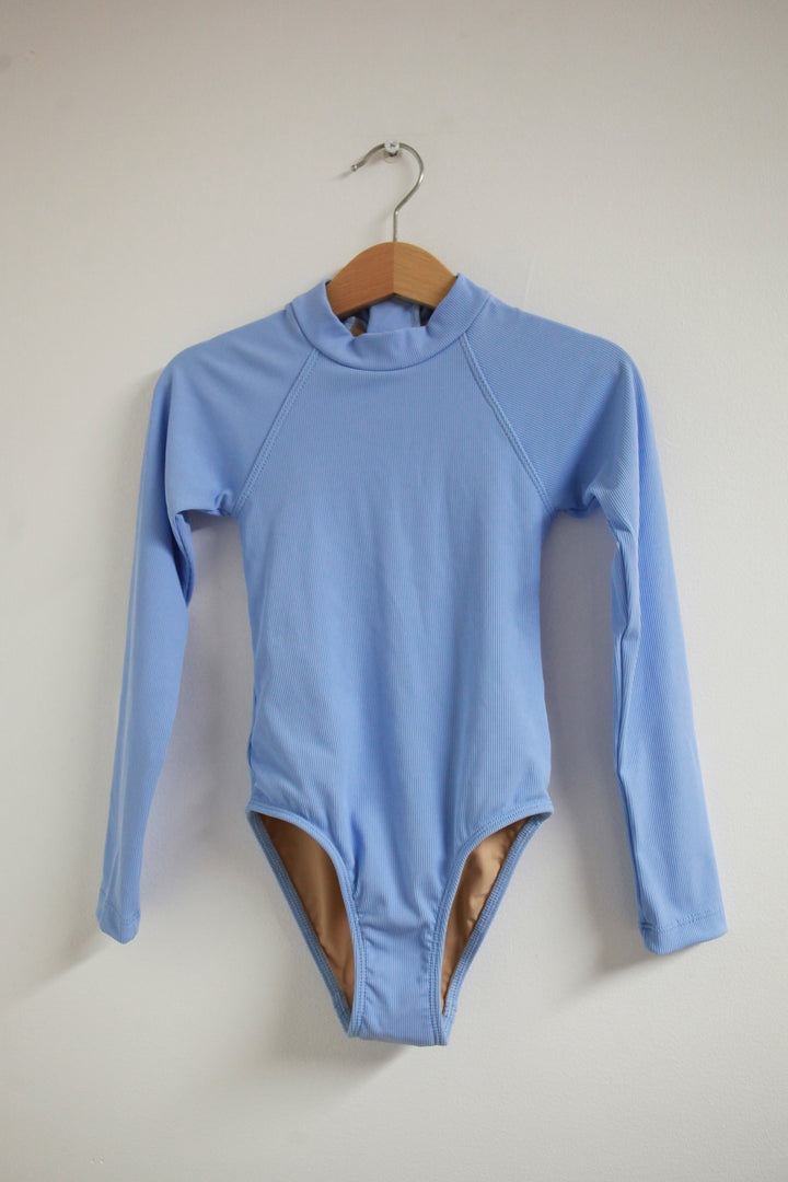 Little Drifters Suit - Vintage Blue Ribbed