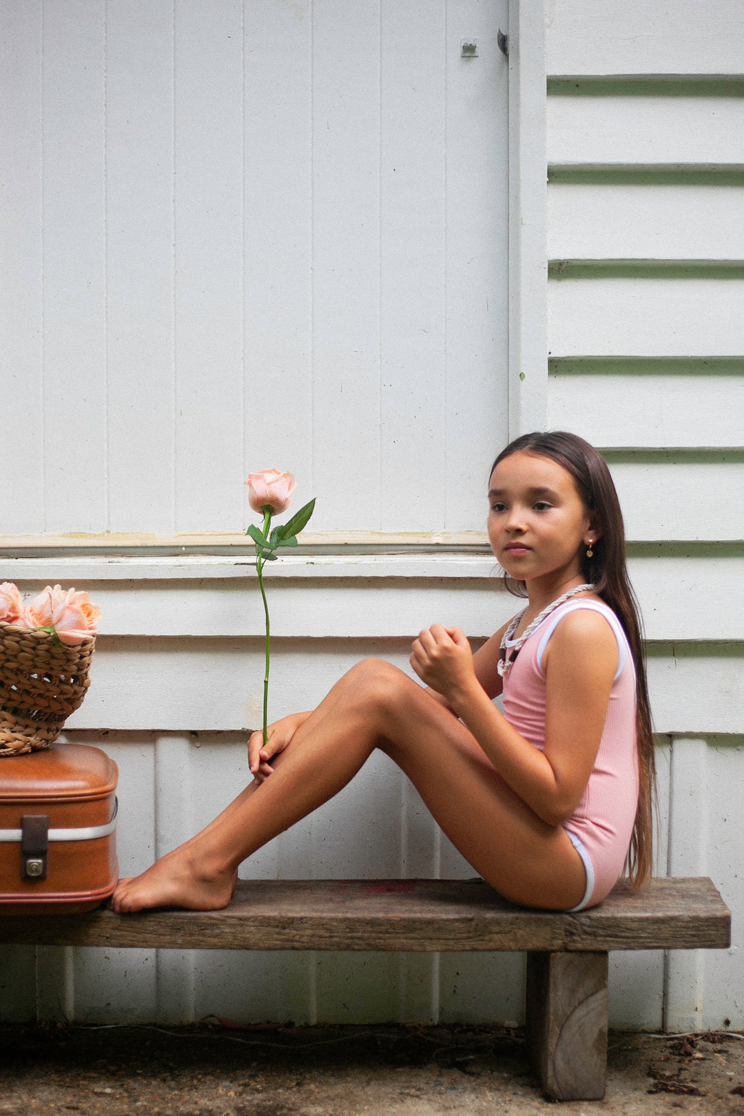 Lotta One Piece - Peach Eco Rib