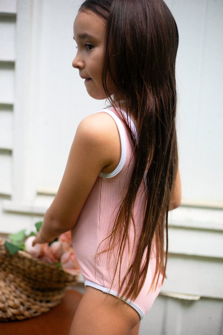 Lotta One Piece - Peach Eco Rib
