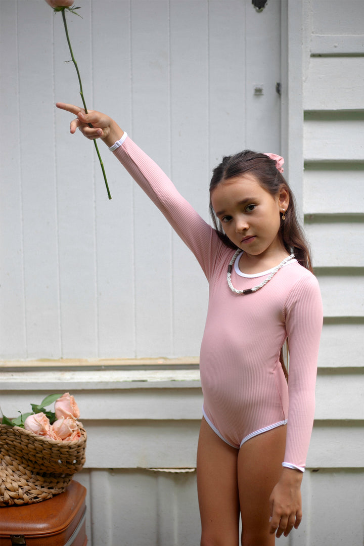 Ronja Suit - Peach Eco Rib