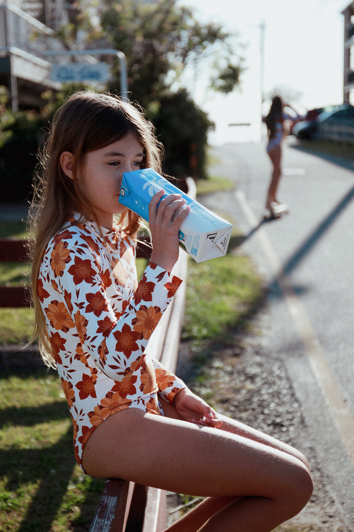 Little Drifters Suit - Aloha Kamalah Cream