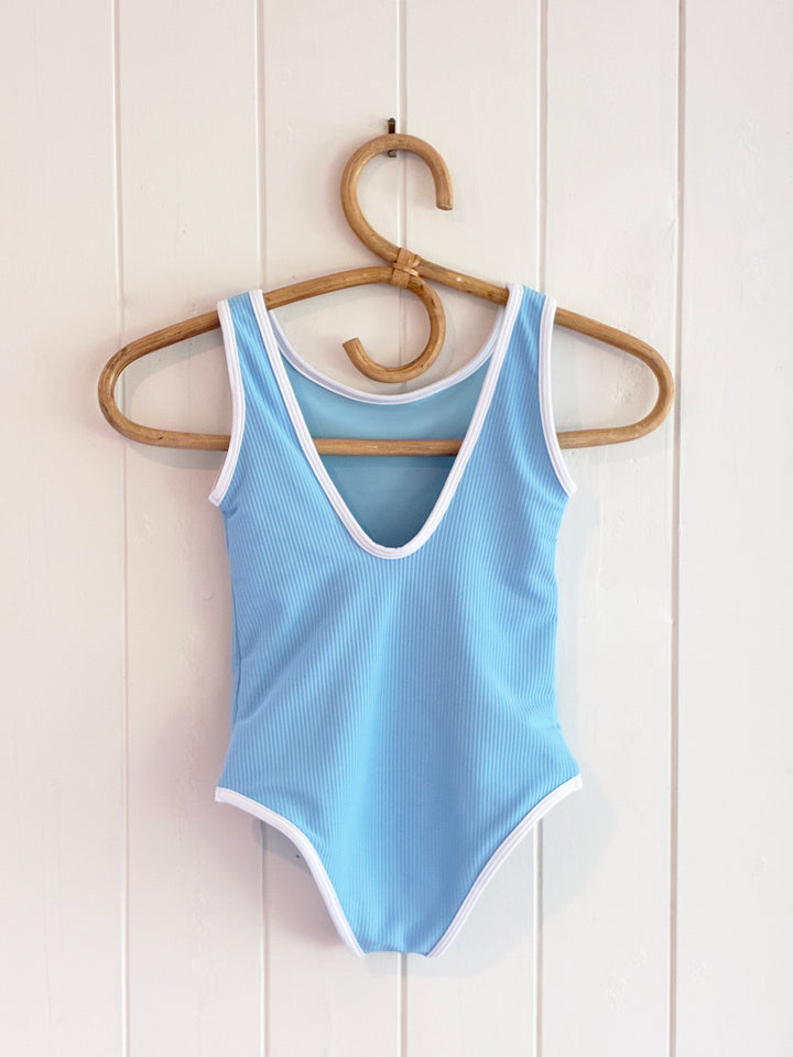 Lotta One Piece - Blue Eco Rib