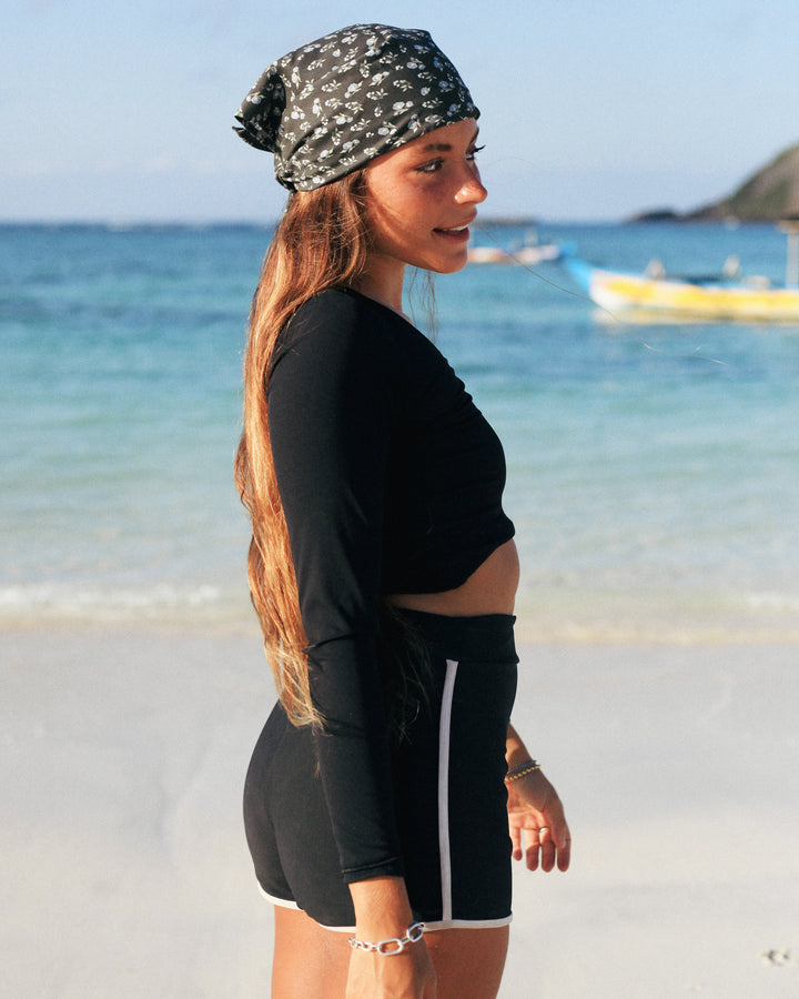 PRE-ORDER MORMOR SHORTS - Black Eco Rib