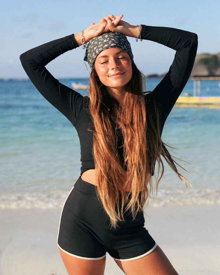 PRE-ORDER MORMOR SHORTS - Black Eco Rib