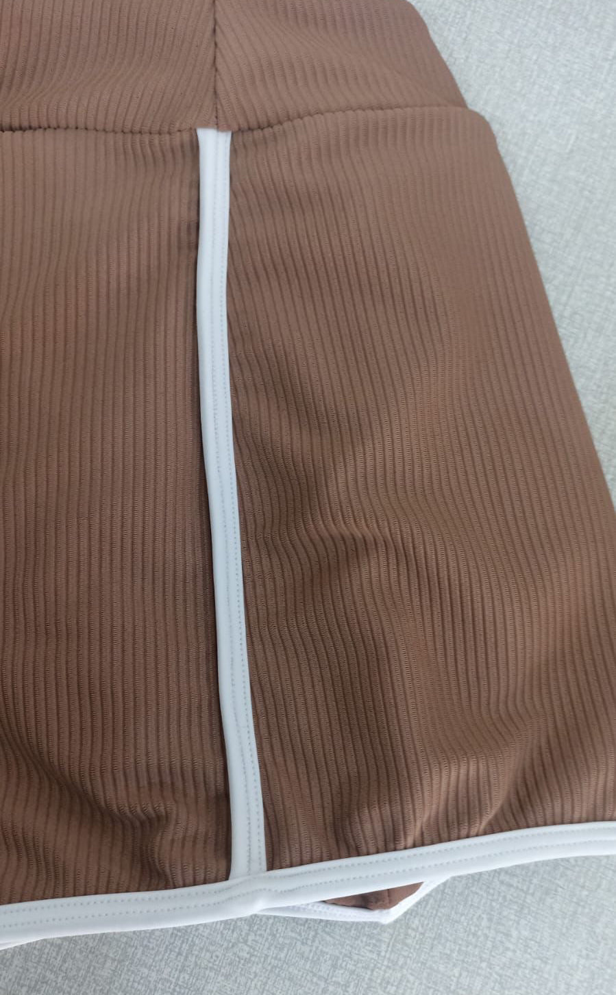 Mormor Boy Leg SHORTS - Toffee Rib