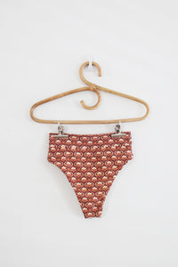 80's Banded Bottom - Retro Magic Chocolate