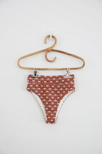 80's Banded Bottom - Retro Magic Chocolate