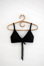 Load image into Gallery viewer, Everyday Bikini Top - Black Ribbed