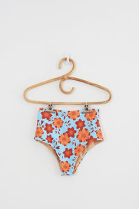 Classic High Waisted Bottom - Aloha Kamalah Blue