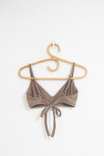 Load image into Gallery viewer, Everyday Bikini Top - Mocha Ribbed