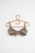 Load image into Gallery viewer, Pre Order - Freya Tie Back - Mocha Ribbed