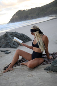 Everyday Bikini Top - Black Ribbed