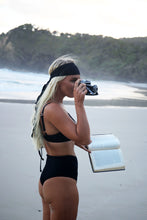 Load image into Gallery viewer, Classic High Waisted Bottom - Black Ribbed