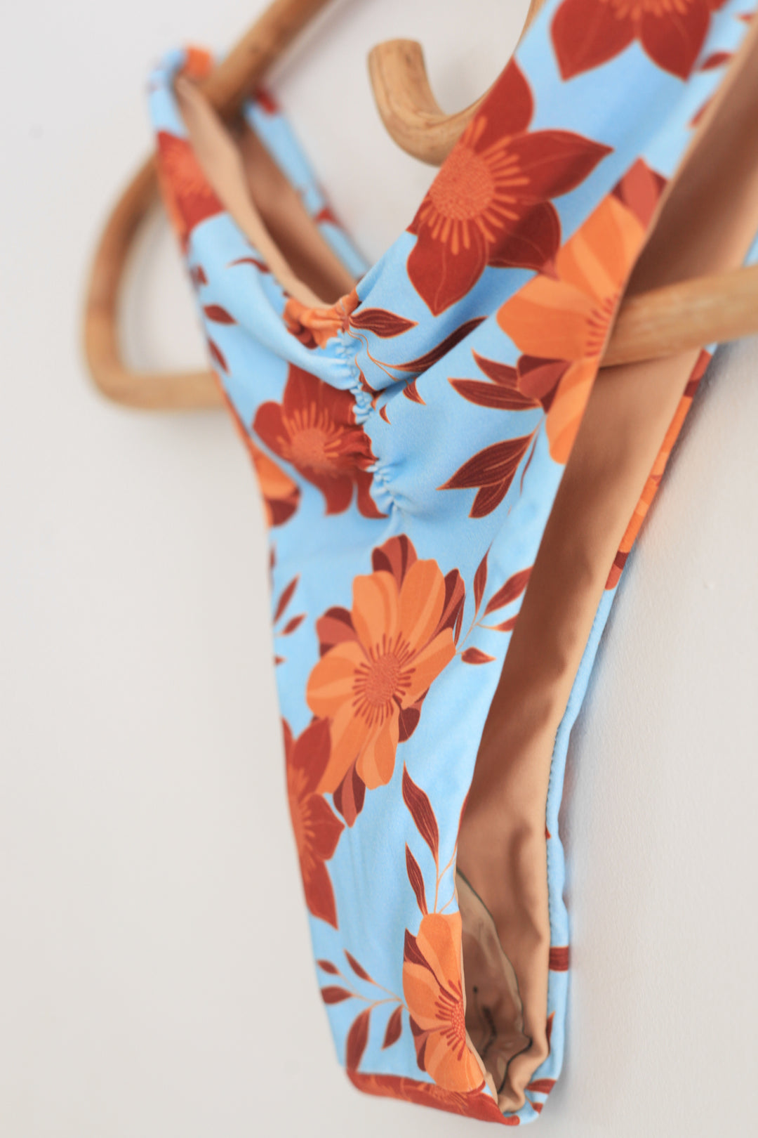 High Cut Bottom - Aloha Kamalah Blue