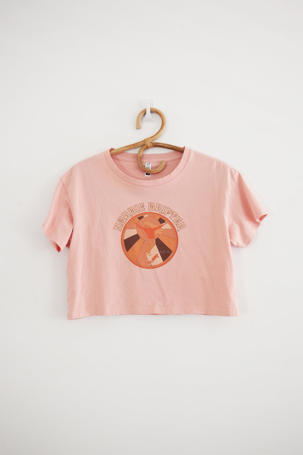 Nose Rider Tee - Dusty Pink
