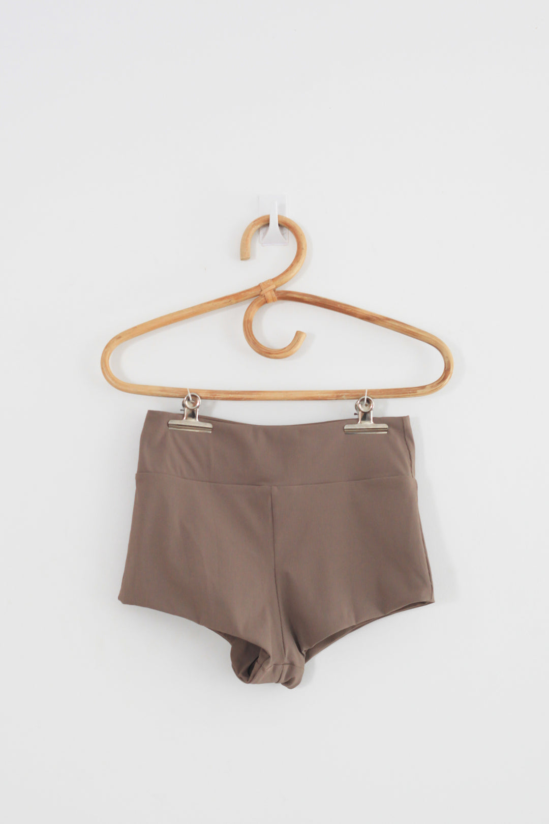 Pippi Shorts - Mocha Ribbed