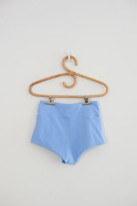 Pippi Shorts - Vintage Blue Ribbed