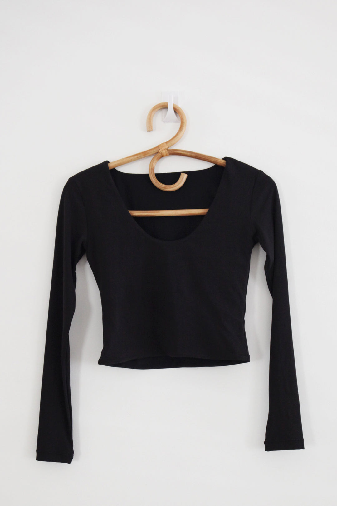 PRE-ORDER - Stockholm Crop - Black Ribbed