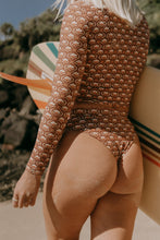 Load image into Gallery viewer, 80&#39;s Banded Bottom - Retro Magic Chocolate